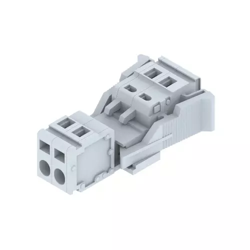 Elmex Plug and Socket Terminal Wire to Wire with 250 V, 16 A Rating and 2.5 mm² Wire Size, DPSC5.08WW(2 Way)