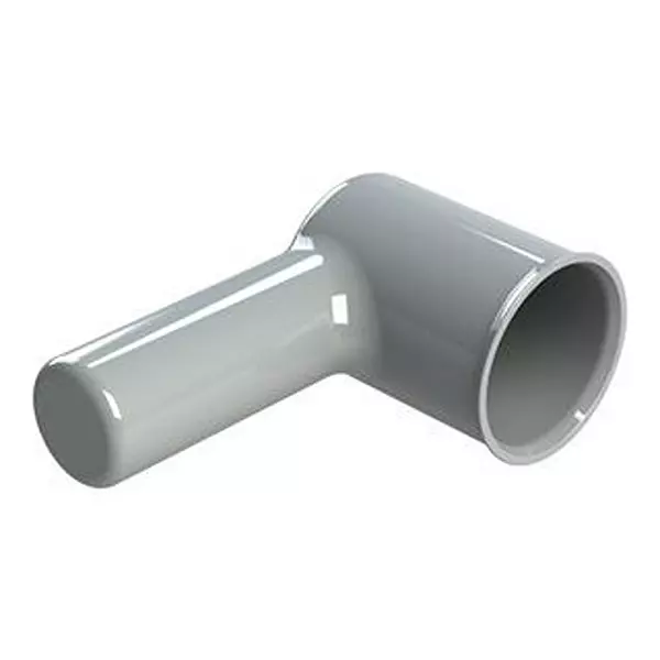 AMPHENOL SINE/TUCHEL R/A Rubber Boot, Size 24, Gray, Cir Conn, Ahdpm24-Bt-Ra