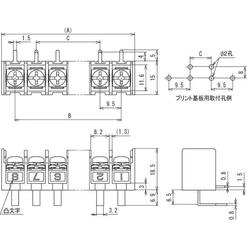 sato-parts-screw-type-terminal-block-terminal-pitch-95-mm-ml-260-s2h3yf-4p