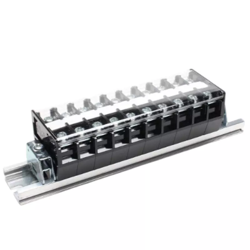 Toyo Giken Assembly Terminal Block Screw Up 1 Stage 11 mm Spacing C Type 20 mm Rail 64 Pole, ATL-20-64P