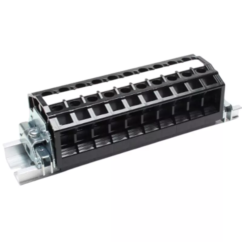 Toyo Giken Assembly Terminal Block Screw Up 1 Stage 11 mm Spacing DIN35 mm 20 Pole, FPSL-40-20P