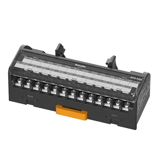 Autonics I/O Terminal Blocks 26-Pin ≤1 A Rated Current ≤125 VDC/125 VAC 50/60 Hz, AFS-H26