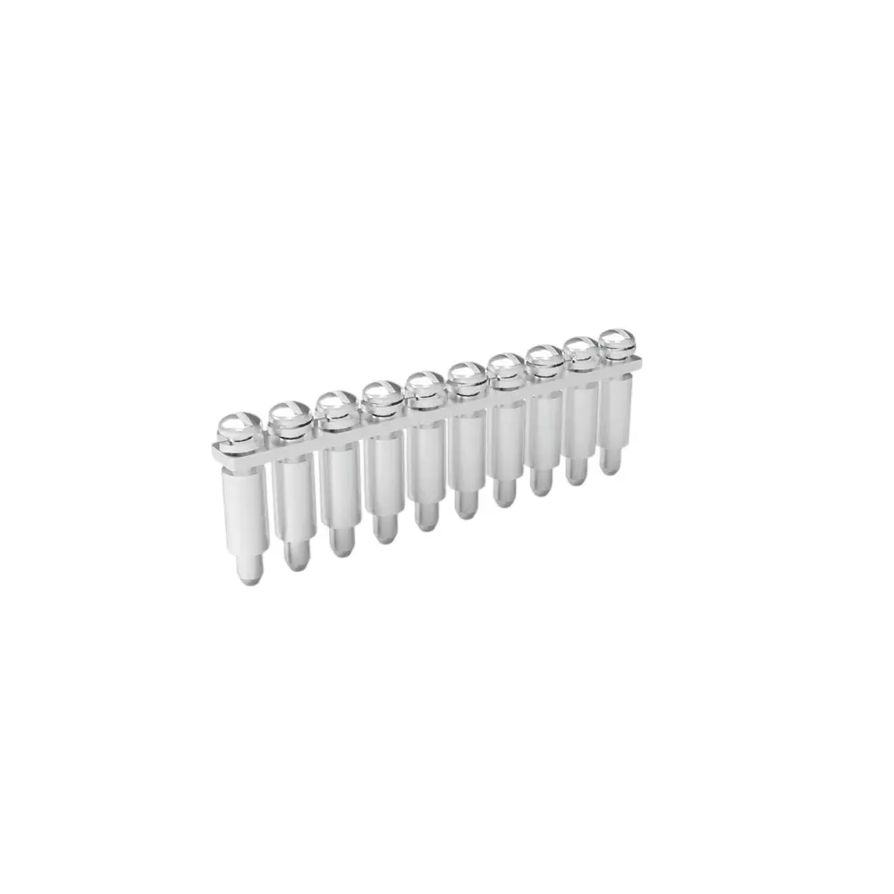Connectwell Screw Type Jumper Screw Type 10 Pole Non-Insulated 1 mm Pitch Metal for 12 mm, CA735/10