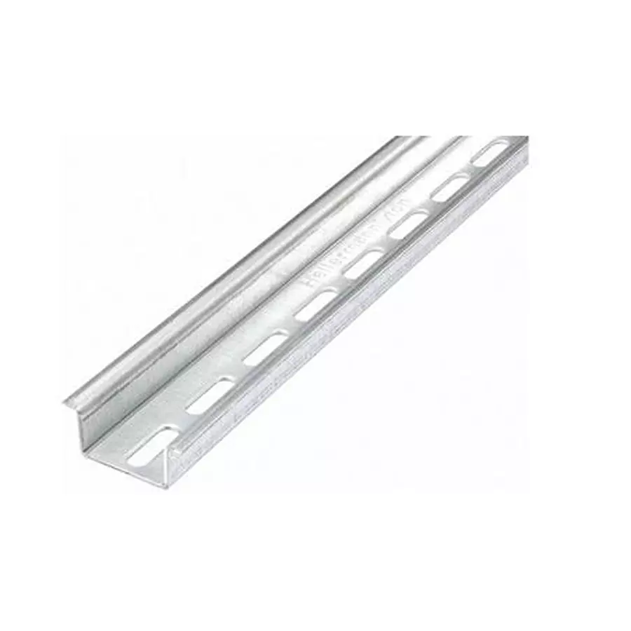 RS PRO DIN Rail 2 m 35 mm 15 mm Perforated, 2258315