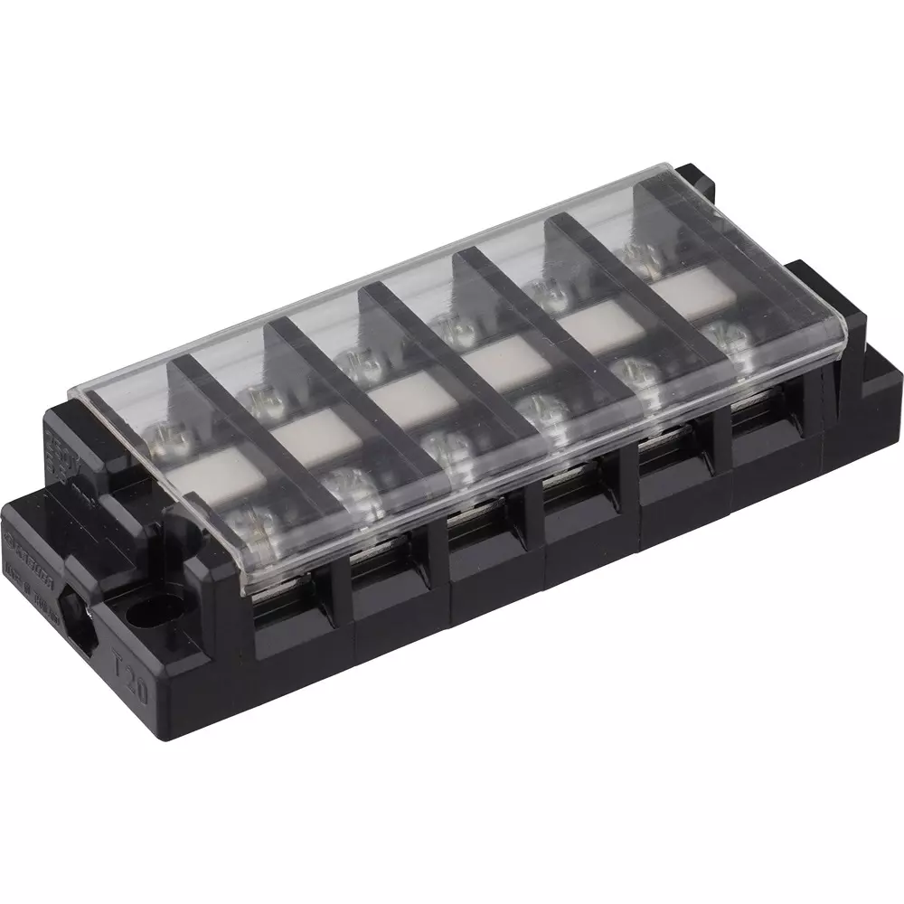 PATLITE Screw Terminal Block 250 V Insulation Voltage 3.5 mm² Compatible Cable, T20C06
