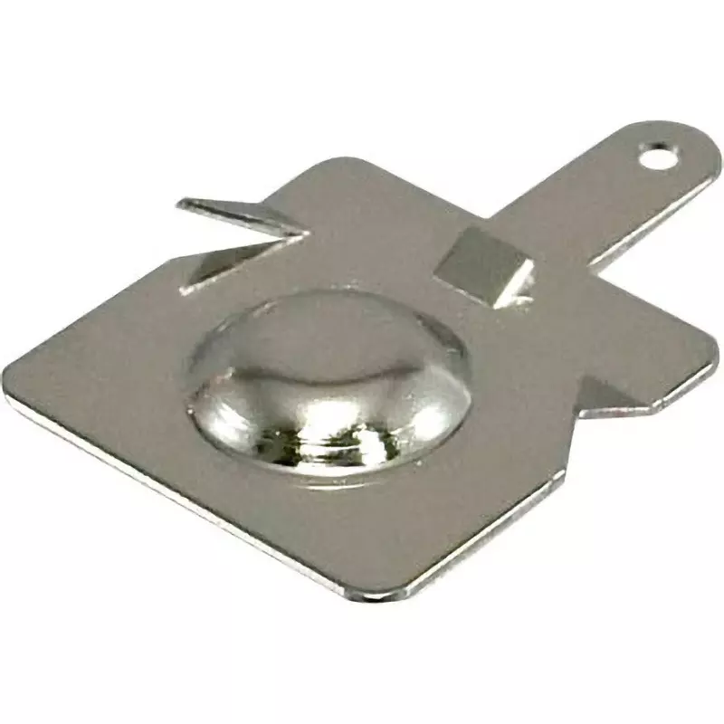 TAKACHI Battery Spring Terminal Brass Material Conductive Plate: Nickel Plated Surface Treatment AA: Plus, IT-3SP (Pack of 10)