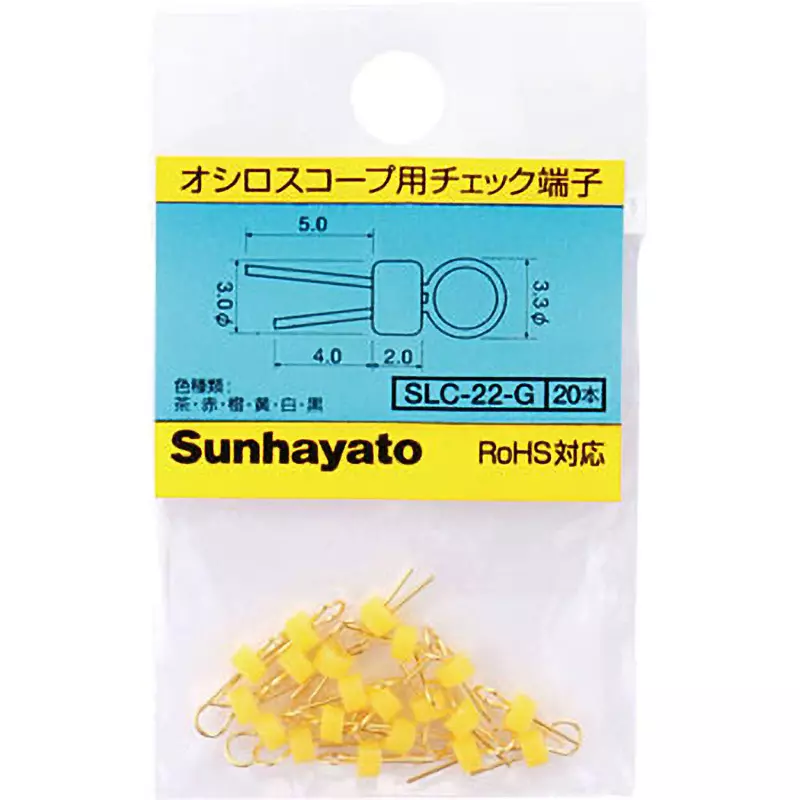 sunhayato-oscilloscope-check-terminal-nickel-base-gold-plating-finish-type-pcb-10-mm-hole-diameter-slc-22-g-y-pack-of-20