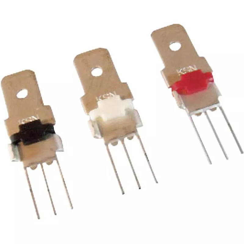 Sunhayato Color Tab Terminal Board Mounting Brass tin plating Specifications, STP-01-RD (Pack of 5)