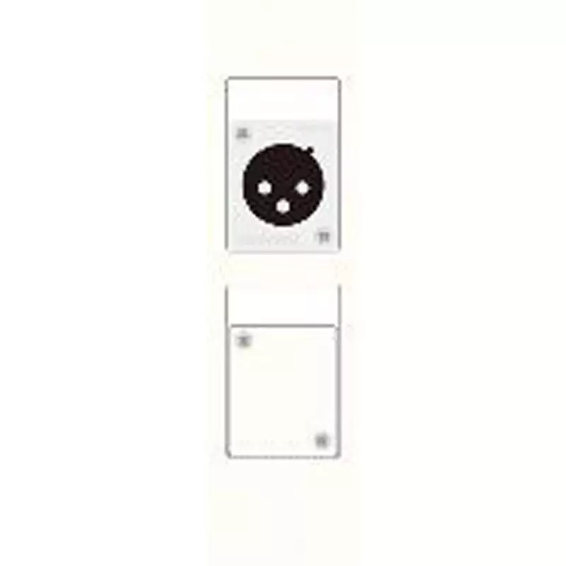 Canare Electric Terminal Board Plate XLR White, CSW-TP2D-3X2S-W