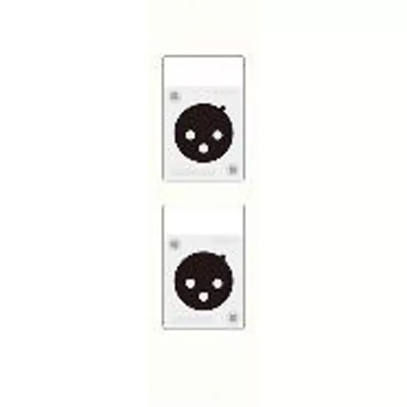 Canare Electric Terminal Board Plate XLR White, CSW-TP2D-3X2W-W