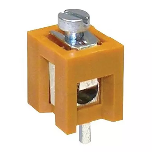 MULTICOMP PRO Wire-To-Board Terminal Blocks TERMINAL BLOCK, WIRE TO BRD, 1POS, MC000017 (Pack of 5)