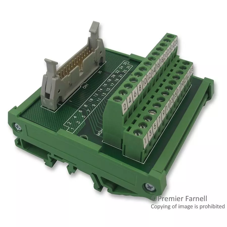 MULTICOMP PRO Terminal Block Interface Modules TB, INTERFACE, IDC 10P PLUG, TB 10P, MOH-10