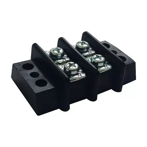 MULTICOMP PRO Barrier Panel Mount Terminal Blocks TERMINAL BLOCK, BARRIER, 4POS, 10AWG, MC001345