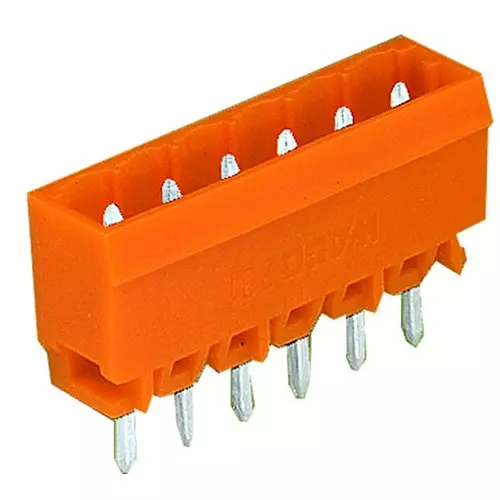 Wago TERMINAL BLOCK, HEADER, 8 POSITION, 5.08MM PITCH, 231-338/001-000