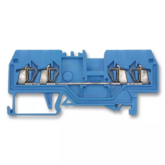Wago TERMINAL BLOCK, DIN RAIL, 4POS, 12AWG, 280-834