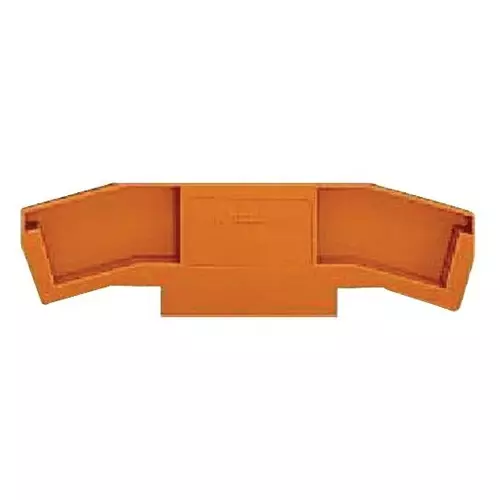 Wago END & INTERMEDIATE PLATE,FOR 280-675, 280-333 (Pack of 10 Pcs)