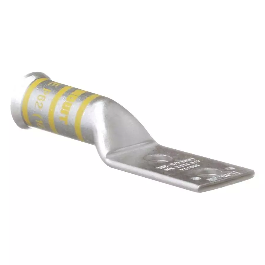 PANDUIT Lug Terminals TERMINAL, COMPRESSION LUG, 3/8", 4/0AWG, LCCF4/0-38D-X