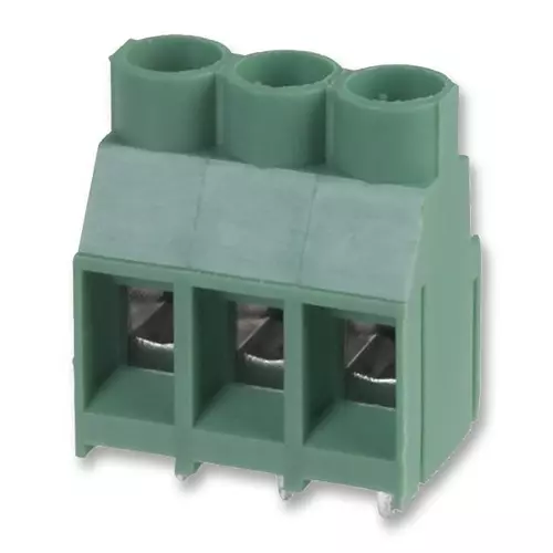 CAMDENBOSS Terminal Block, Wire To Brd, 3Pos, 10Awg, CTB04VY/3