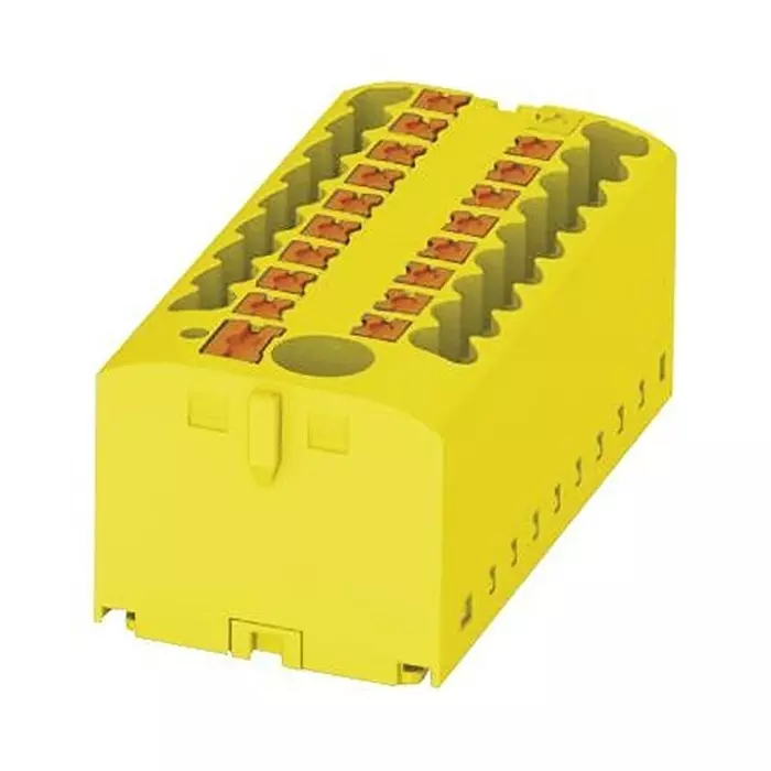 Phoenix Contact Power Distribution Blocks TB, POWER DISTRIBUTION, 13POLE, 12 AWG, 3273358