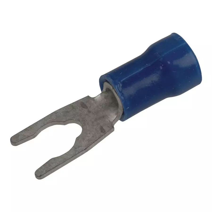 AMP - TE CONNECTIVITY TERMINAL, #8, CRIMP, BLUE, 53244-1