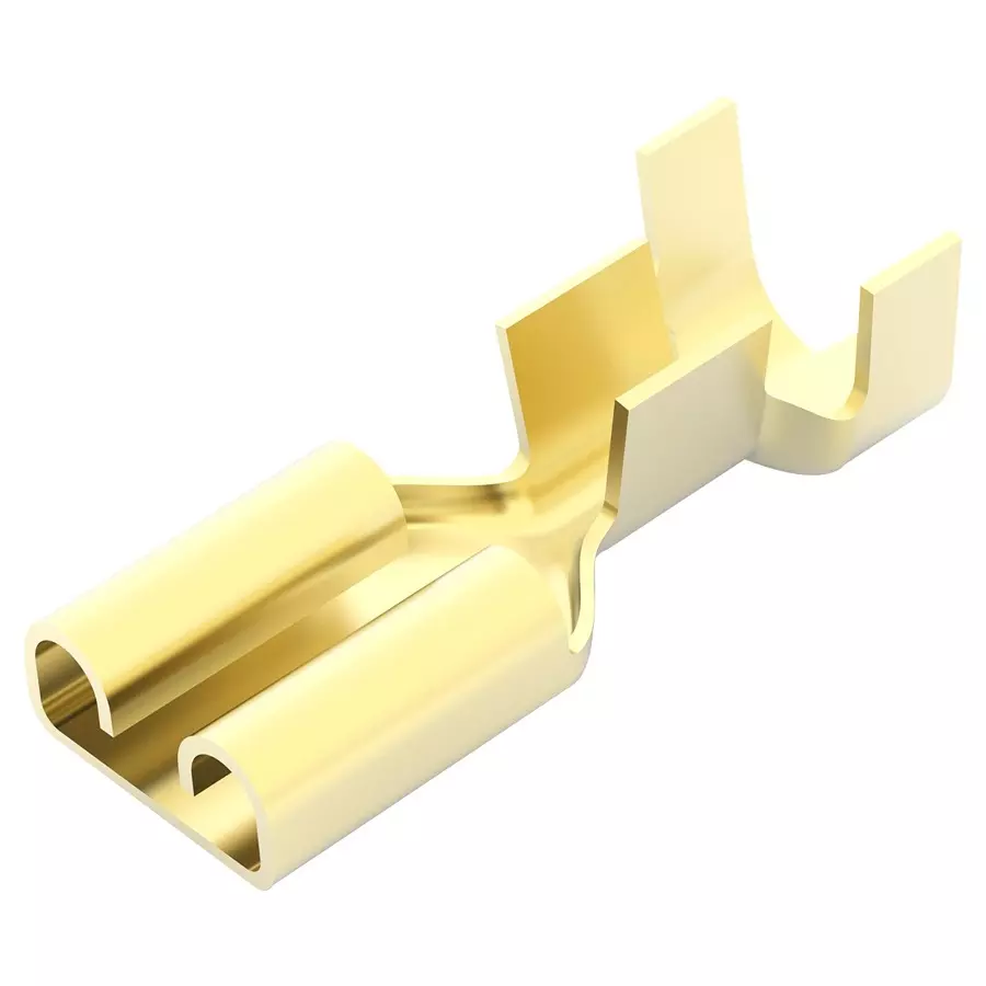 AMP - TE CONNECTIVITY FEMALE DISCONNECT, 6.35MM, 16-12AWG, 60249-1