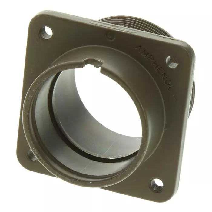 AMPHENOL INDUSTRIAL CIRCULAR SHELL, RCPT, SIZE 22, AL ALLOY, 97-3102A-22(850)