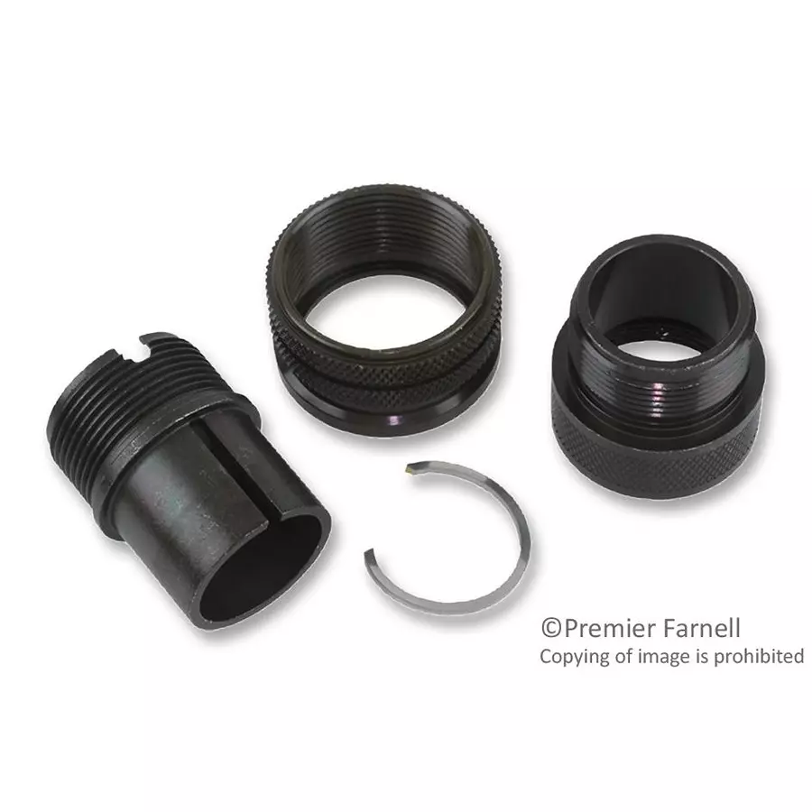 AMPHENOL INDUSTRIAL CIRCULAR SHELL, PLUG, SIZE 18, AL ALLOY, 97-3106A-18(850)