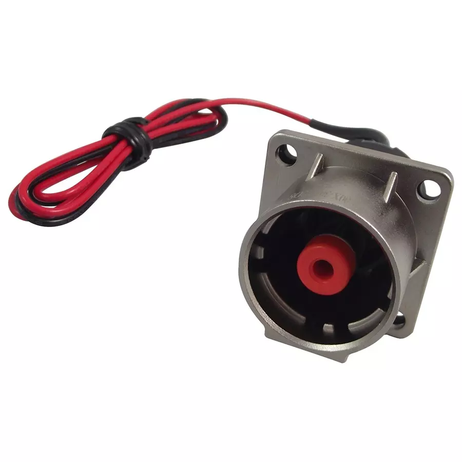 AMPHENOL INDUSTRIAL CONNECTOR, RECTNGLR, RCPT, 1POS, PANEL, PL00X-301-10D8