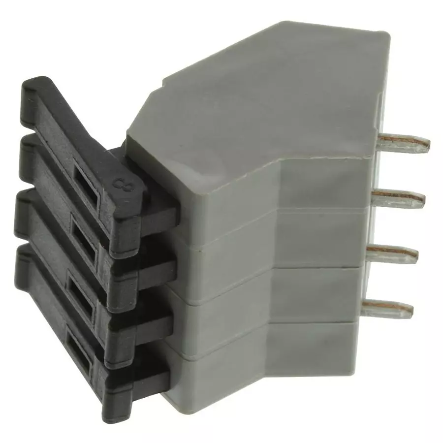 METZ CONNECT TERMINAL BLOCK, WIRE TO BRD, 4POS, 14AWG, AST1350404
