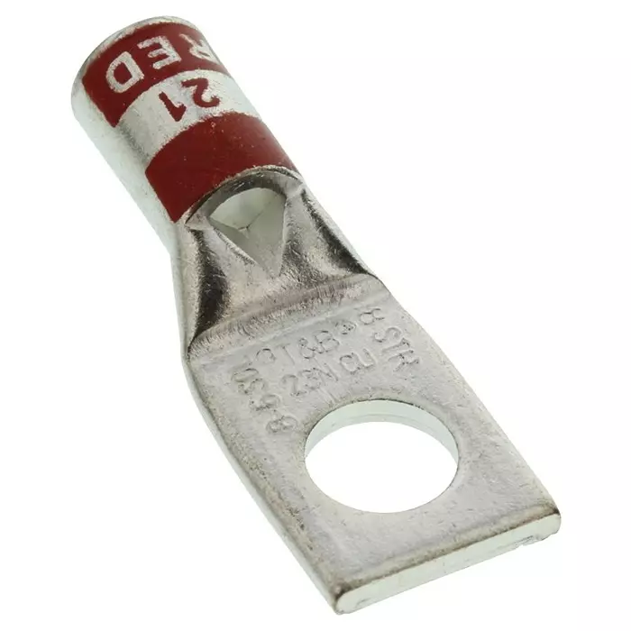 ABB - THOMAS & BETTS TERMINAL, COMPRESSION LUG, 1/4IN, CRIMP, 54130
