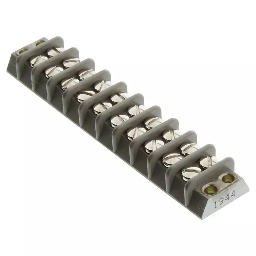 MARATHON SPECIAL PRODUCTS TERMINAL BLOCK, BARRIER, 10 POSITION, 16AWG, 37TB-10F