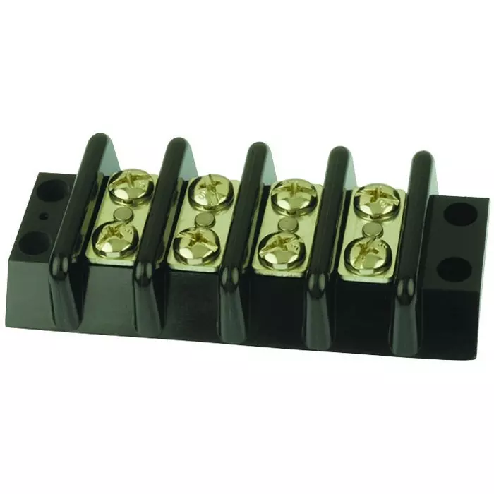 MARATHON SPECIAL PRODUCTS TERMINAL BLOCK, BARRIER, 4 POSITION, 22-10AWG, 404