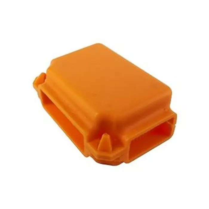AMPHENOL ANYTEK WATERPROOF BOX, 41MM X 28MM X 19MM, ORG, AX0100300000G