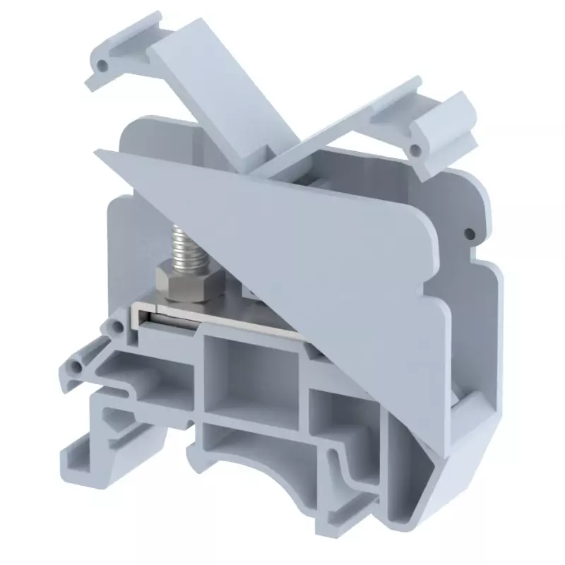 Elmex Stud Type Terminal Shrouded with 1000 V, 57 A Rating and 10 mm² Wire Size, KABTM4C