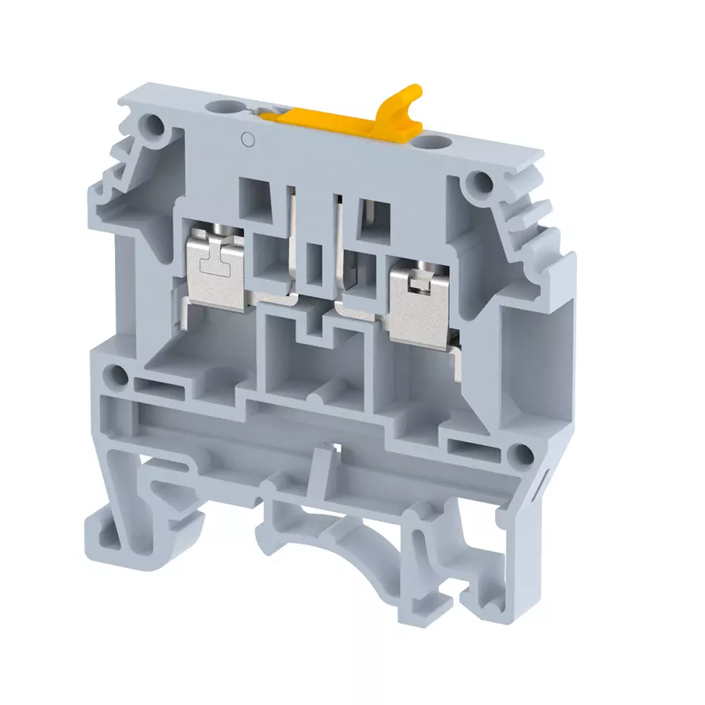 Elmex Disconnecting Terminal Knife Edge Type with 800 V, 20 A Rating and 4 mm² Wire Size, KULTD4TS