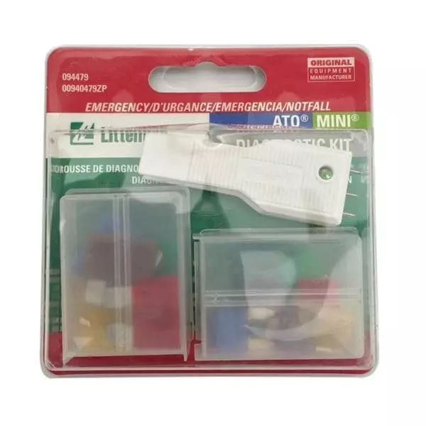 Littelfuse 940 ZP Series ATO, Mini Emergency Diagnostic Kit , 00940479ZP