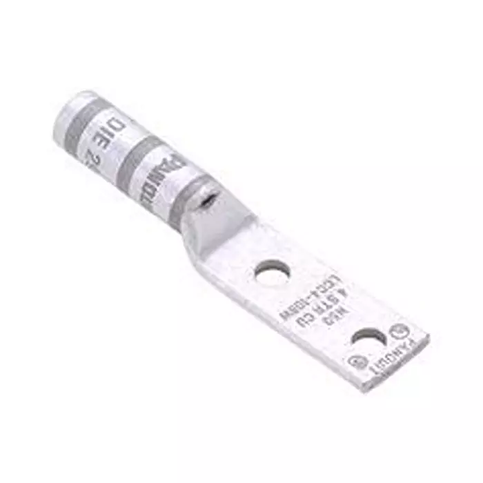 PANDUIT Terminal, Compression Lug, M6, 2Awg, LCCX2-14A-E