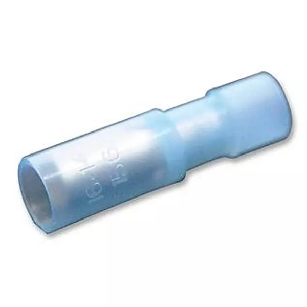 ABB - THOMAS & BETTS Terminal, Female Disconnect, 16-14Awg, Crimp, Blue, TNF14-4FB-XV