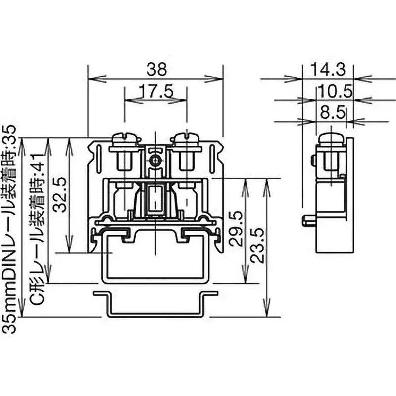 idec-bnh-w-series-pan-block-terminal-tdt-touchdown-structure-type-jisacdc630-ulcsa600-en660-v-insulation-voltage-bnh15lwt