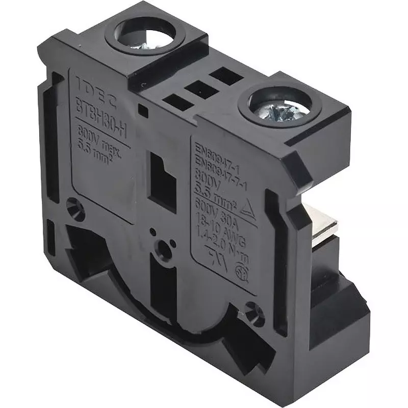 IDEC Terminal Block M4 Screw 800 V 8 Pole, Btbh30-H8