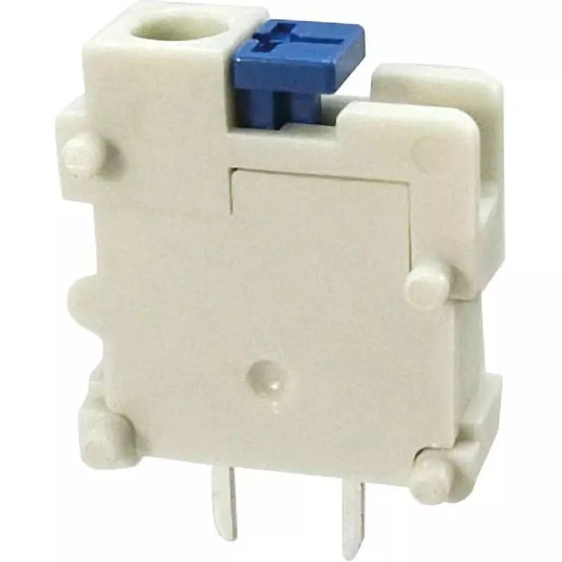 Sato Parts Screwless Terminal Block SL-6000-V 1 Pole, SL-6000-V-BL