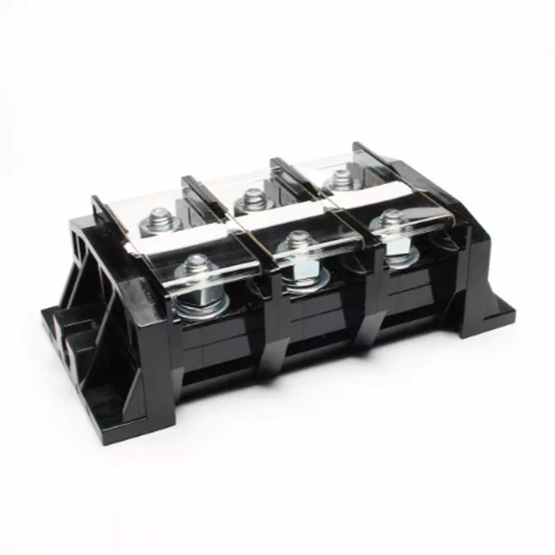Toyo Giken Assembly Terminal Block Self-Up 1 Stage 39 mm Spacing Direct Attachment 8 Pole, CTKC-200ST-8P
