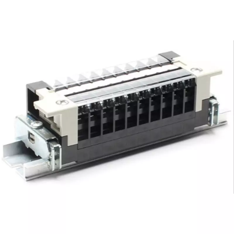 Toyo Giken Assembly Terminal Block Screw Up 1 Stage 8 mm Spacing DIN35 mm 20 Pole, ATXSL-10-20P