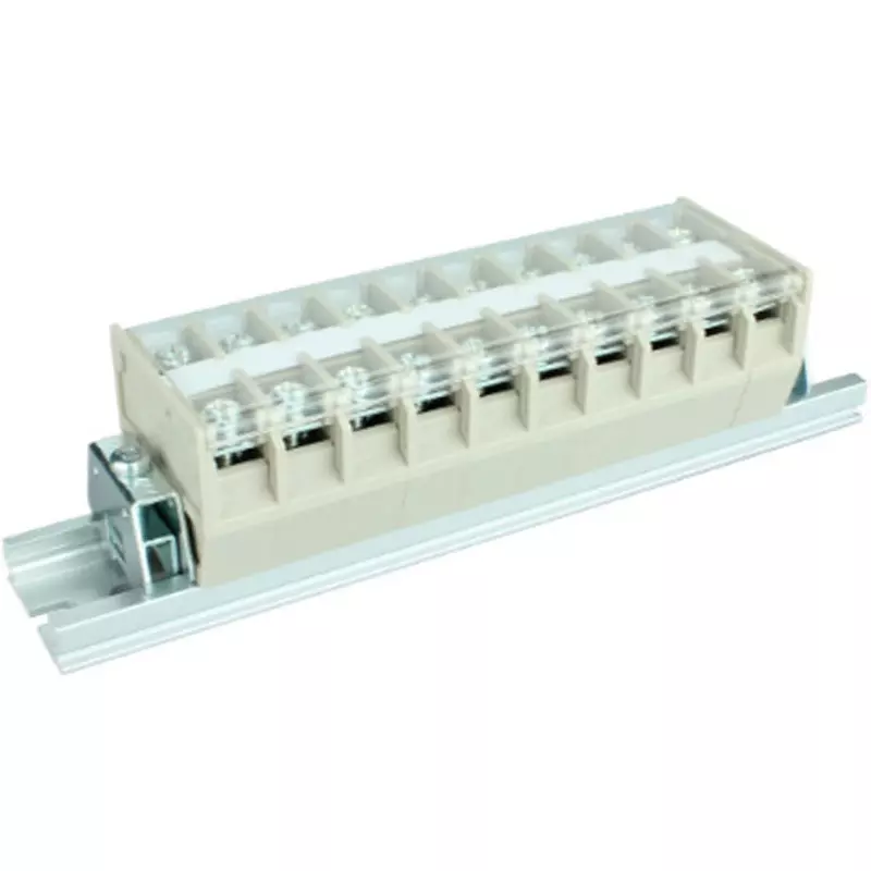 Toyo Giken Assembly Terminal Block Screw Up 1 Stage 11 mm Spacing C Type 20 mm Rail 45 Pole, ATL-20G-45P