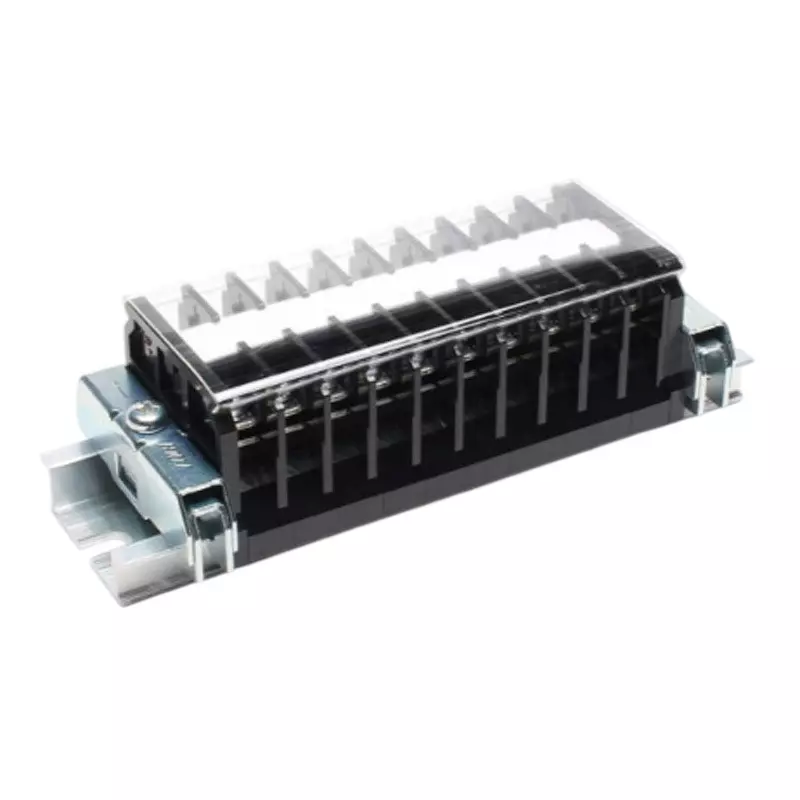 Toyo Giken Assembly Terminal Block Screw Up 1 Stage 7 mm Spacing DIN35 mm 125 Pole, PTUL2-10-125P