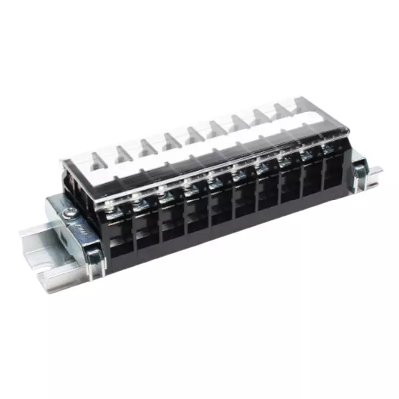 Toyo Giken Assembly Terminal Block Screw Up 1 Stage 11 mm Spacing DIN35 mm 42 Pole, PTUL2-40NS-42P