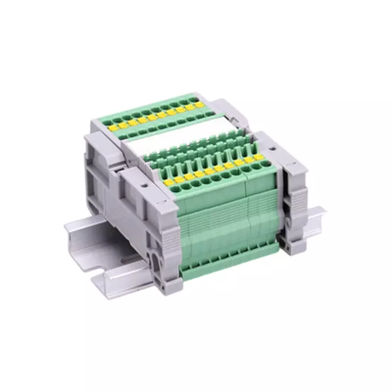 Toyo Giken Assembly Terminal Block Spring Lock 3.5 mm Spacing 1 Stage 262 Pole 10 to 11 mm Wire Stripping Length, VTXL-1.5/3-PE-262P