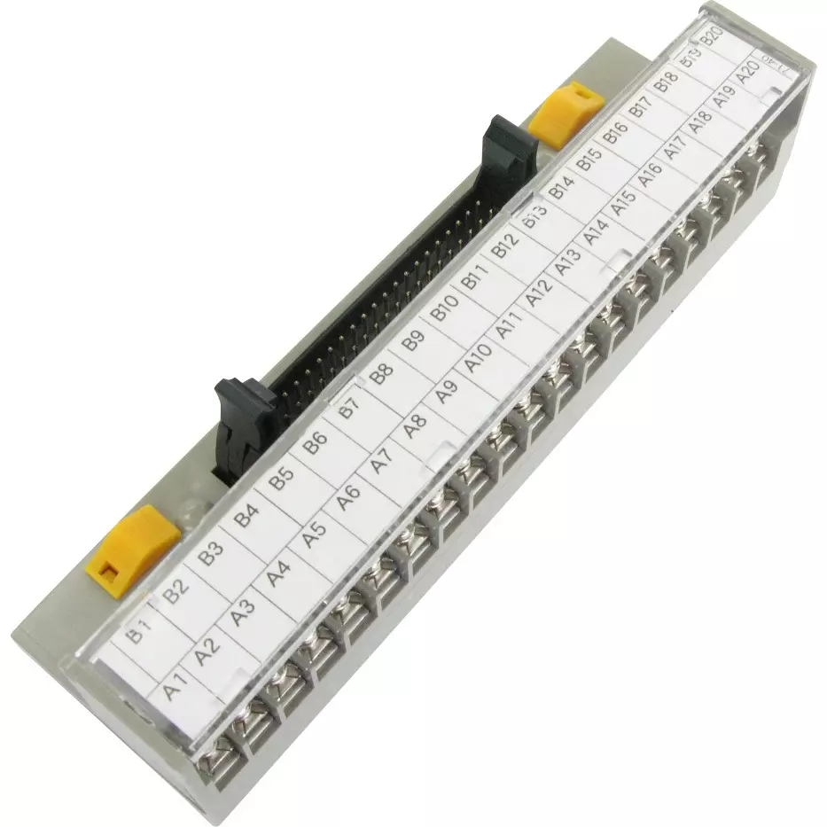 Toyo Giken Connector Terminal Block (PCN7R (Crimp Terminal Type) Series) 125 V AC/DC Screw / Flat 20 Pole, PCN7R-1H20