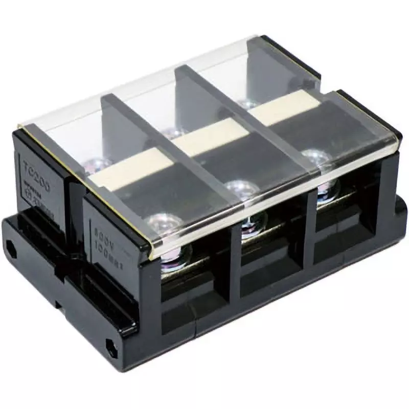 PATLITE Screw Terminal Block 600 V Insulation Voltage 100 mm² Compatible Cable, TC200C03