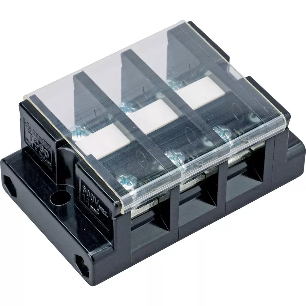 PATLITE Screw Terminal Block 600 V Insulation Voltage 14 mm² Compatible Cable, TC60C03